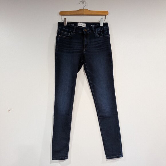 DL1961 Emma Power Legging Stretch Skinny Jeans Blue Size 26 - Picture 1 of 7
